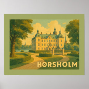 Poster Igreja Hørsholm Dinamarca