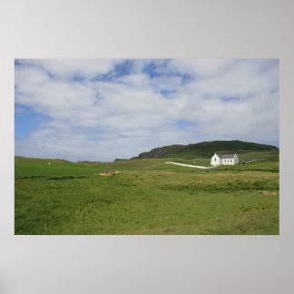 Pôster Igreja Irlandesa Rural