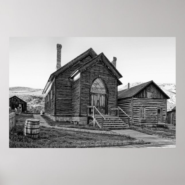 POSTER IGREJA METODISTA NA BANNACK MONTANA GHOST (Frente)