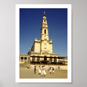 Poster Igreja Nossa Senhora de Fátima, Lisboa Portugal