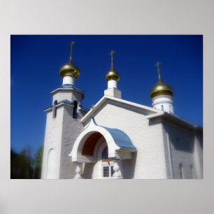 Poster Igreja ortodoxo russo