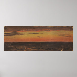 Poster Igreja - Paisagem Marinha 1859