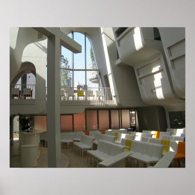 Pôster Igreja Protestante Harajuku, Tóquio, Japão (Frente)