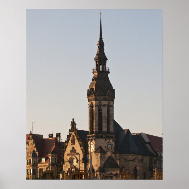 Poster Igreja Reformada Leipzig, Alemanha (Frente)