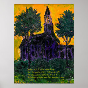 Poster Igreja roxa
