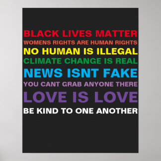 Poster igualdade das vidas negras é matéria de orgulho po