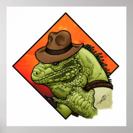 Poster Iguana Jones