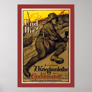 Pôster Ihr? - Empréstimo de 7 War (fronteira)