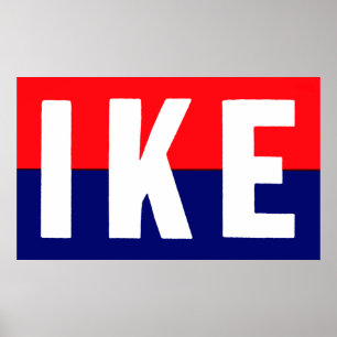 Pôster Ike 1952 para o presidente