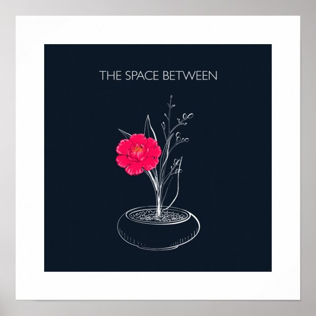 Poster Ikebana - the space between (Frente)