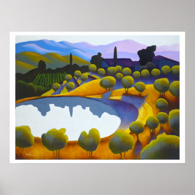 Poster Il Laghetto sotto Bonsi (Frente)