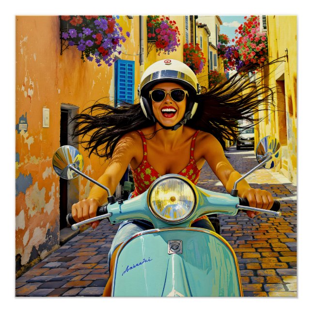 Pôster  “Il riso del vento” (Laughter of the Wind) (Frente)