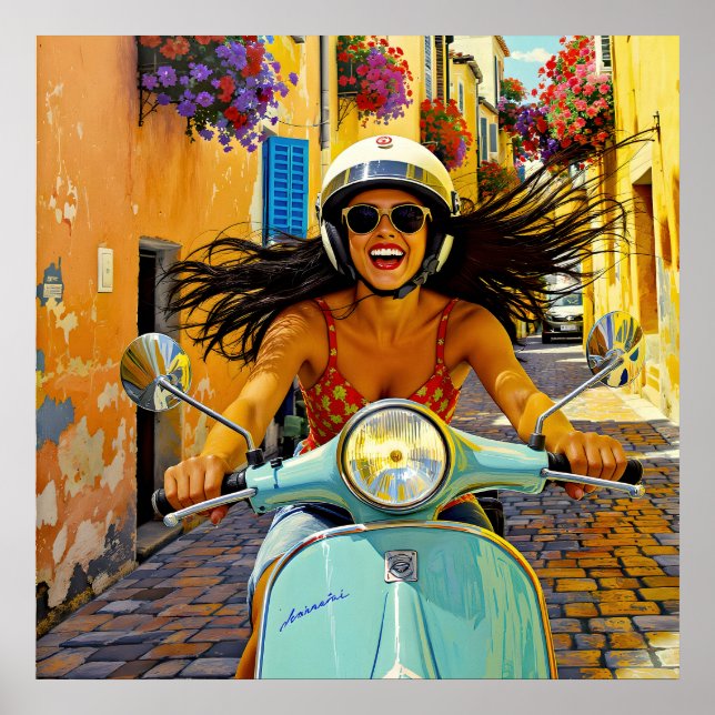 Poster  “Il riso del vento” (Laughter of the Wind) (Frente)