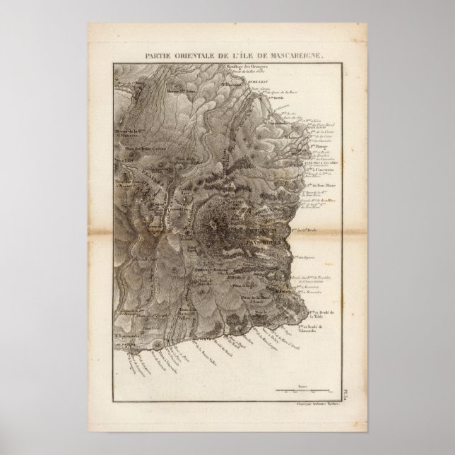 Pôster Ile de Mascareigne (Frente)