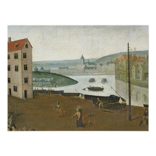 Pôster Ile Notre-Dame 1590-3 (óleo na canvas) (Frente)