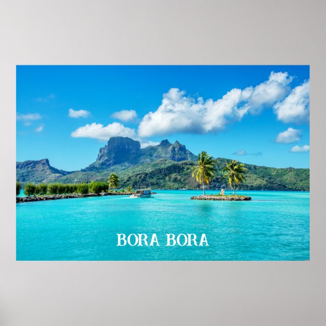 Poster Ilha BORA BORA Dream (Frente)
