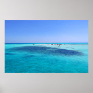 Poster Ilha Branca no Mar Vermelho