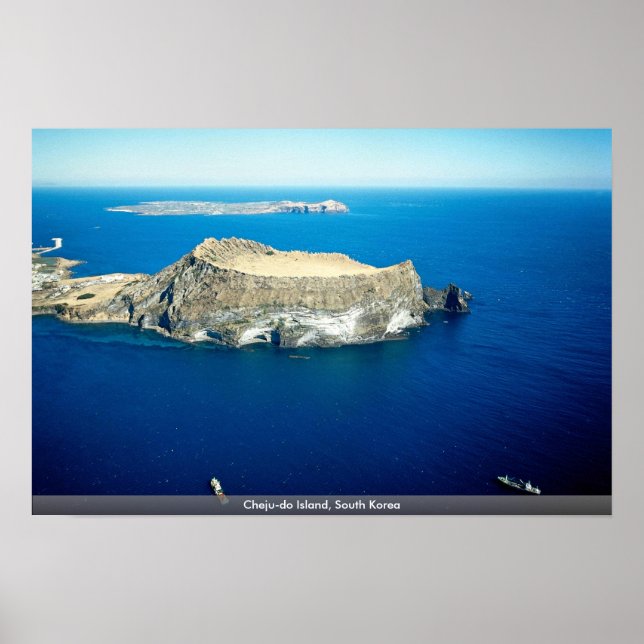 Pôster Ilha Cheju-do, Coreia do Sul (Frente)