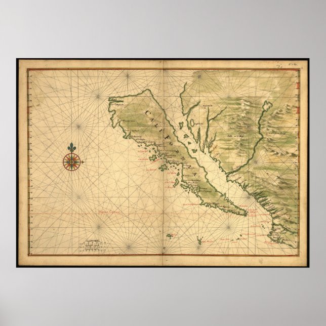 Poster Ilha da Califórnia (Frente)