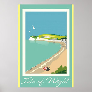 Poster Ilha da Viagens vintage de Peso da Inglaterra