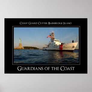 PÔSTER ILHA DE BAINBRIDGE DE USCGC