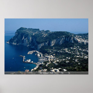 Poster Ilha de Capri, Italia