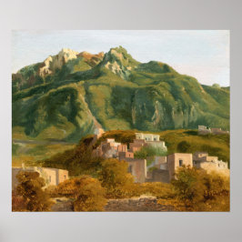 Poster Ilha de Ischia - de la Gourdaine Fine Art