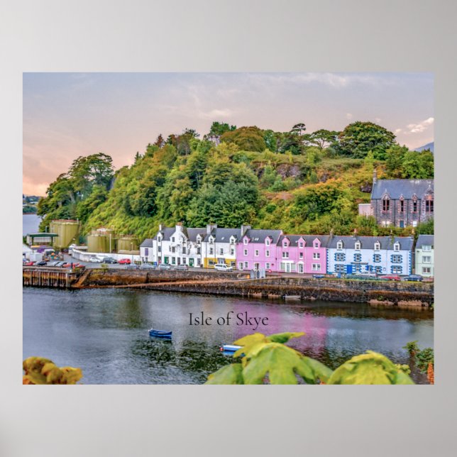 Poster Ilha de Skye, Escócia (Frente)