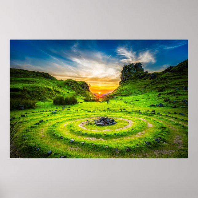 Poster Ilha de Skye Scotland (Frente)
