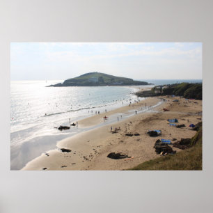 Poster Ilha do Burgh, Devon