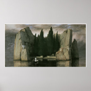 Pôster Ilha do morto, Arnold 1883 Bocklin