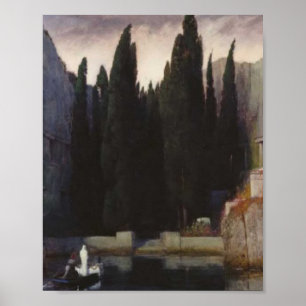 Poster Ilha Do Morto Por Arnold Bocklin