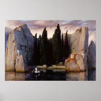 Poster Ilha do Morto por Arnold Bocklin