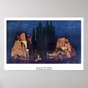 Pôster Ilha do morto por Böcklin Arnold