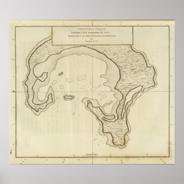 Pôster Ilha do Natal (Frente)