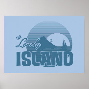 Pôster Ilha Dookie - Azul