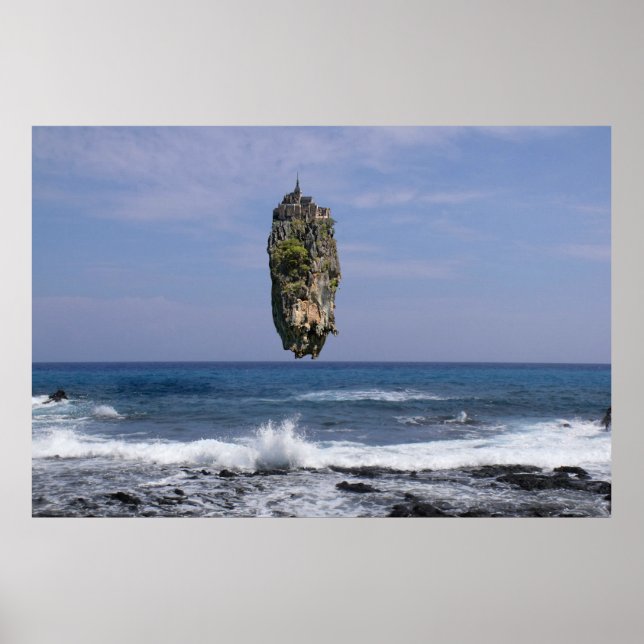 Poster Ilha Flutuante (Frente)