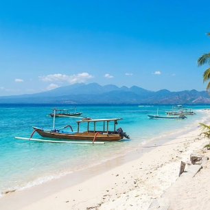 Poster Ilha Gili Trawangan Paraíso Arte de Parede de Prai