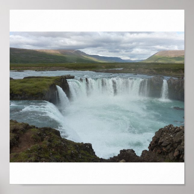 Pôster Ilha Godafoss (Frente)