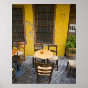 Poster Ilha grega de Creta e antiga cidade de Chania 3