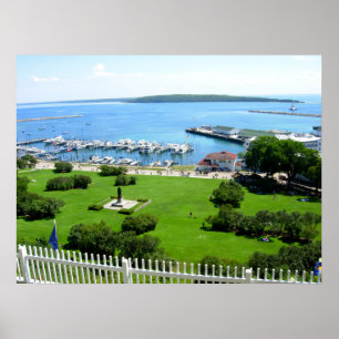 Pôster Ilha histórica de Mackinac
