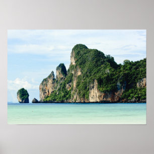 Poster Ilha Ko Phi Phi no Mar de Andamão, Krabi