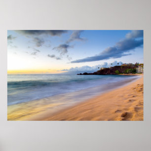 Poster Ilha Maui Black Rock