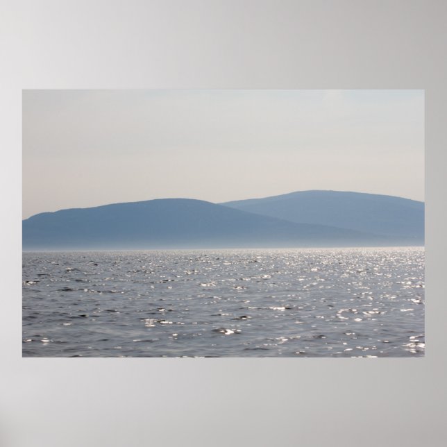 Poster Ilha Monte Desert, Maine (Frente)