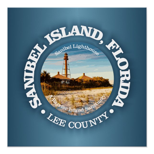 Pôster Ilha Sanibel (C) (Frente)