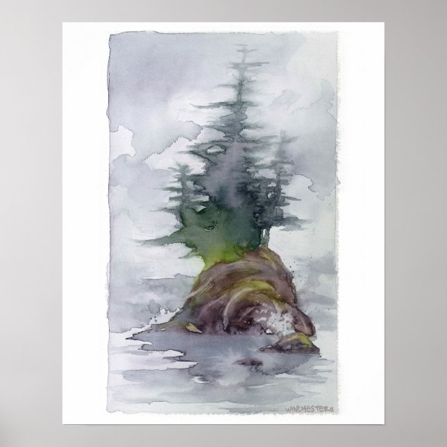 Pôster Ilha Tofino (Frente)