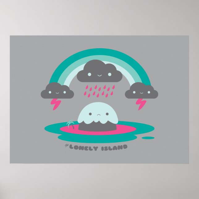 Poster Ilha Triste 2 (Frente)