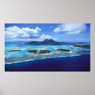 Poster Ilha Tropical