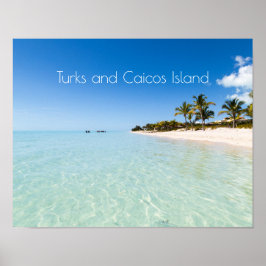 Poster Ilha Turks e Caicos