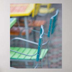 Pôster Ilhas ABC, ARUBA, Palm Beach: Café Colorido 2